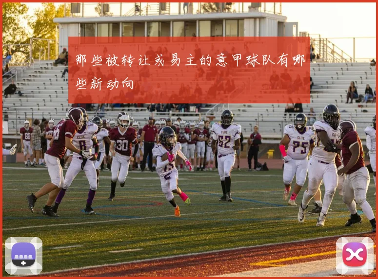 那些被转让或易主的意甲球队有哪些新动向